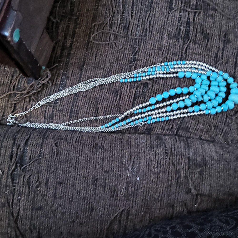Turquoise necklace - Picture 2 of 3